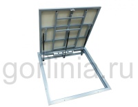 Так выглядит напольный люк АМО 1200п*600 