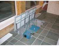 Так выглядит напольный люк АМО 1200п*600 