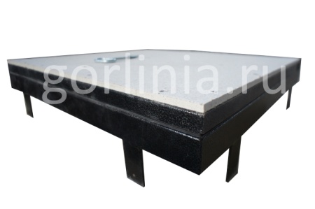 Люк напольный Стелс-КУ 700*700 короб утепленное исполнение