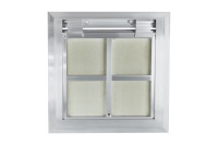 Люк в подвал Периметр 600х900п откидной алюминиевый